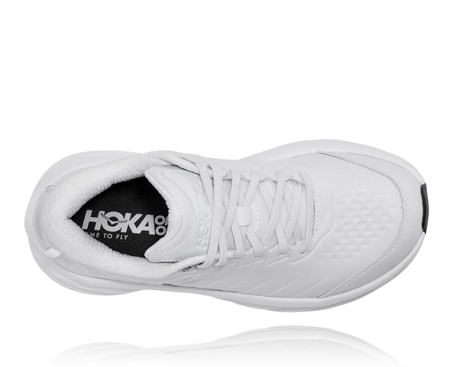 Hoka One One Running Shoes Womens White - Bondi Sr - 80561JCZK